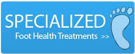 Specialized foot care treatments by Dr. Wilson in Burlington, Ontario